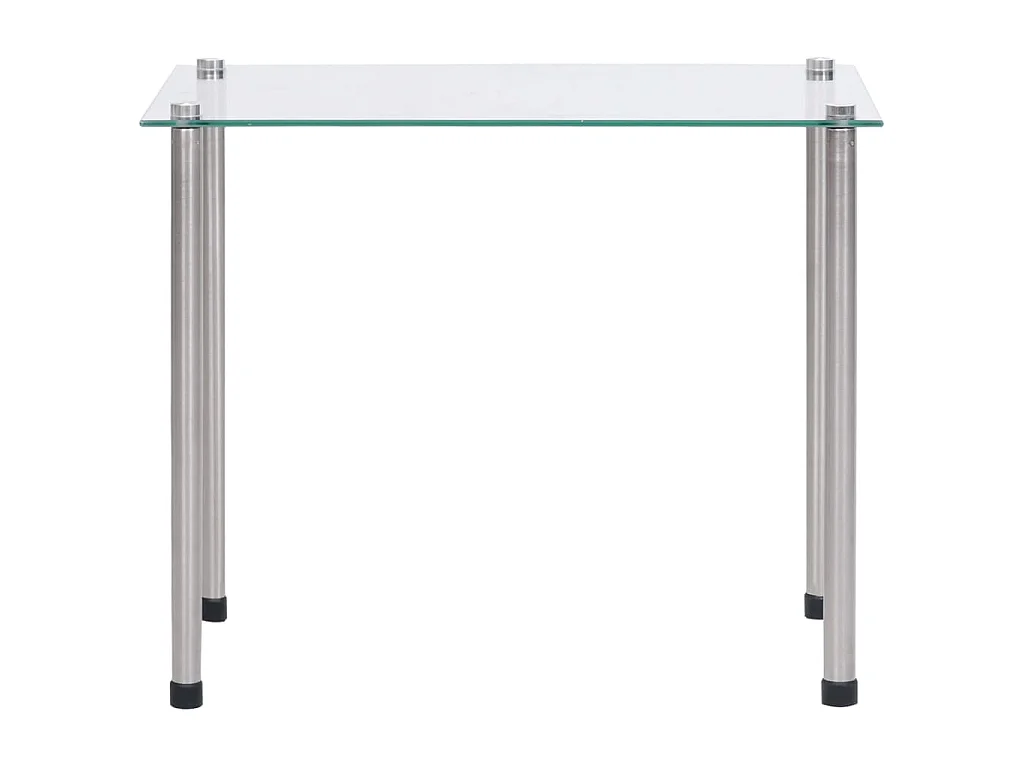 Satztische 3-tlg. Transparent Hartglas