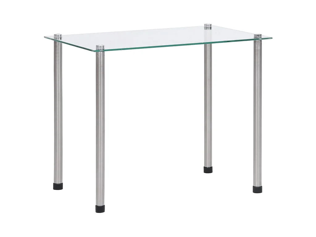 Satztische 3-tlg. Transparent Hartglas