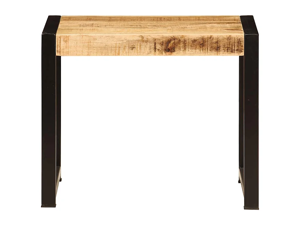 Mesas de encastrar 3 pcs madeira de mangueira maciça