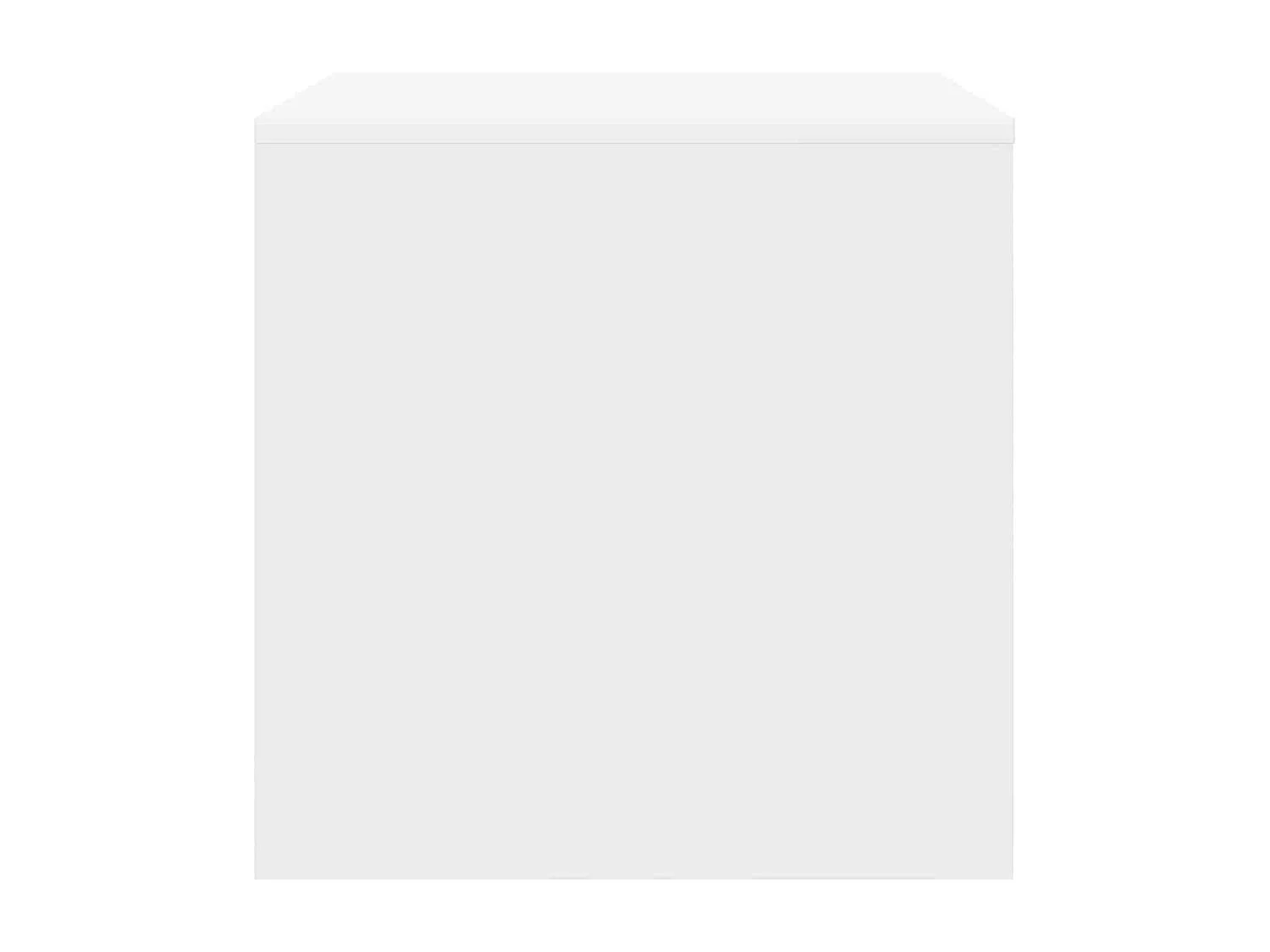 Tables gigognes 3 pcs Blanc Aggloméré