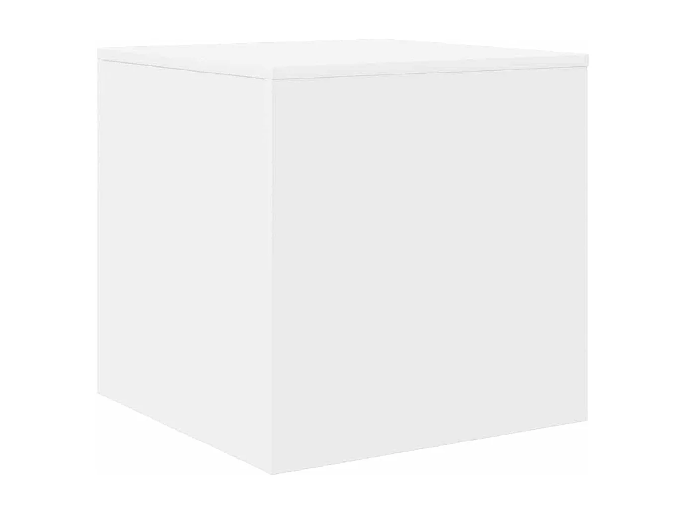 Tables gigognes 3 pcs Blanc Aggloméré