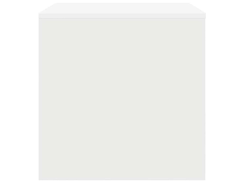 Tables gigognes 3 pcs Blanc Aggloméré