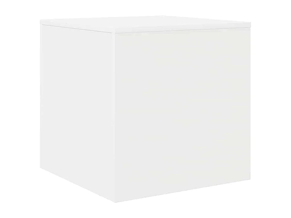 Tables gigognes 3 pcs Blanc Aggloméré