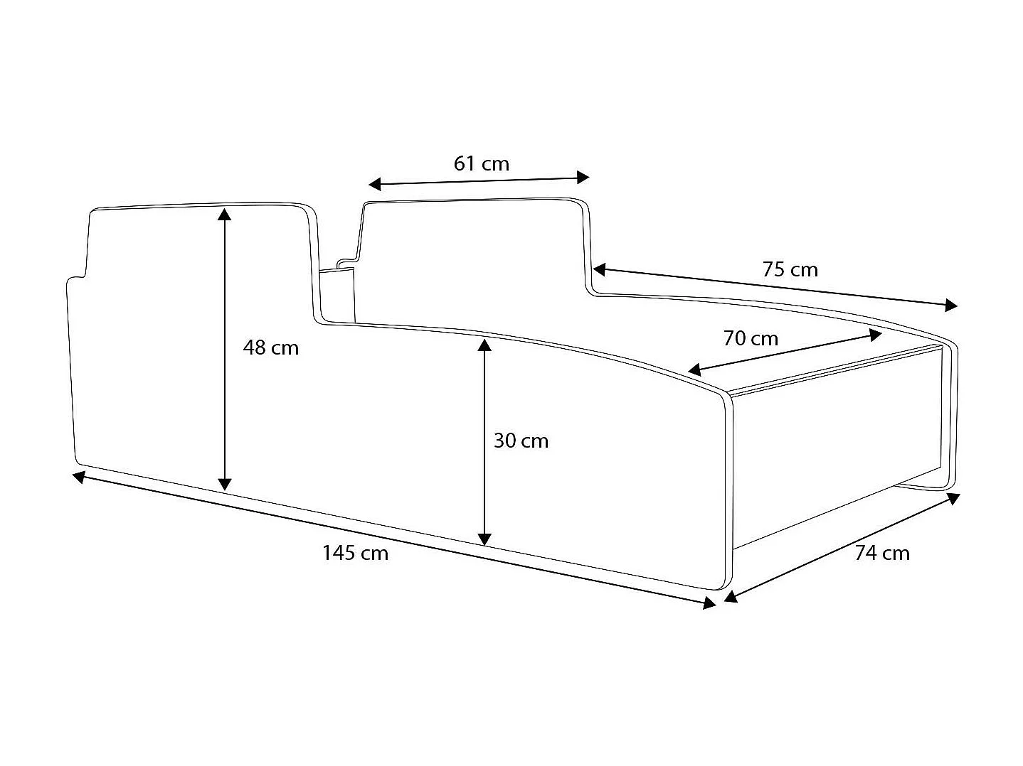 Lit enfant pour garçon tracteur coloré avec matelas et sommier inclus - 140 cm x 70 cm
