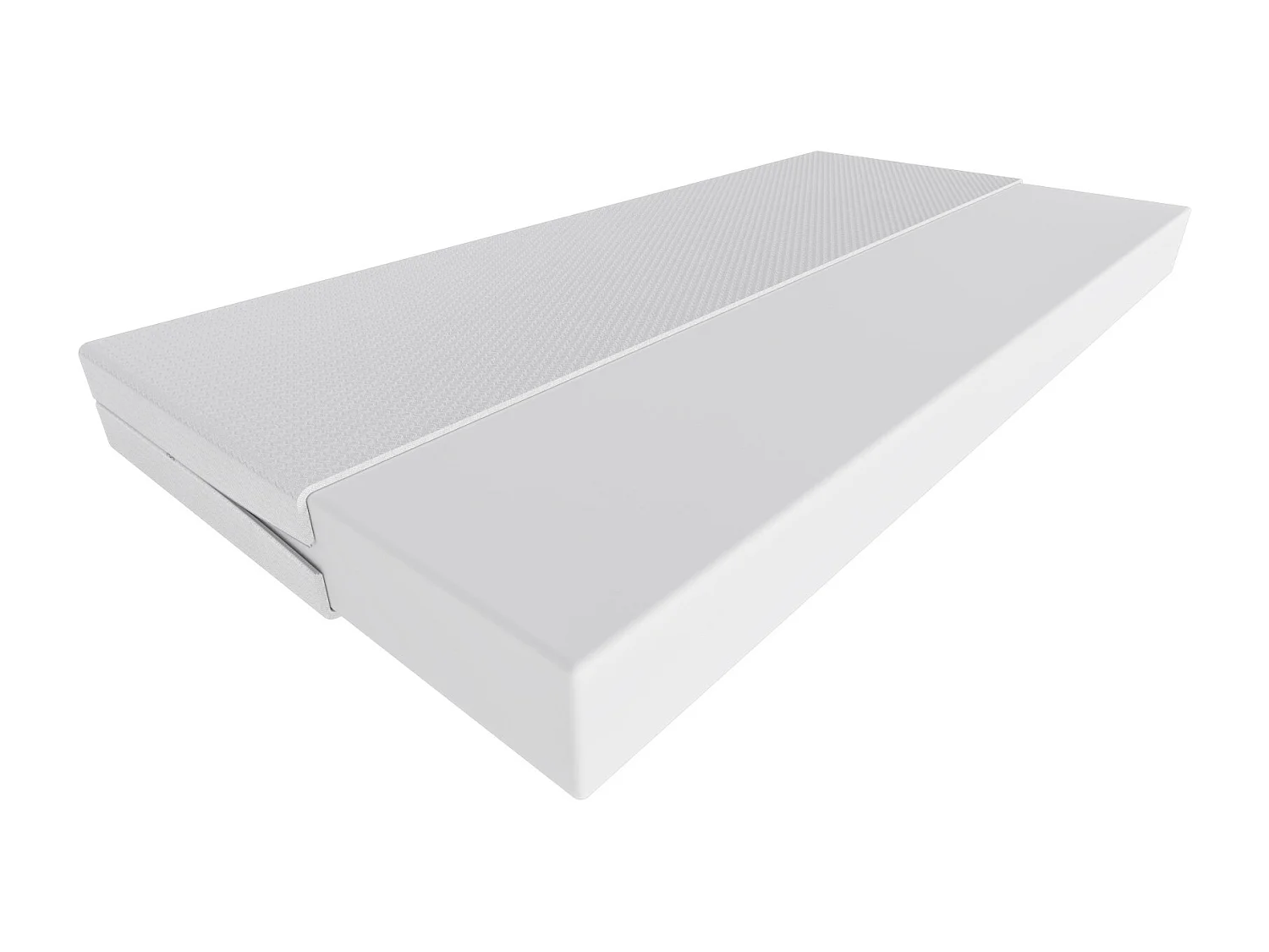 Lit enfant EVOC 160x80cm avec tiroir matelas inclus - blanc
