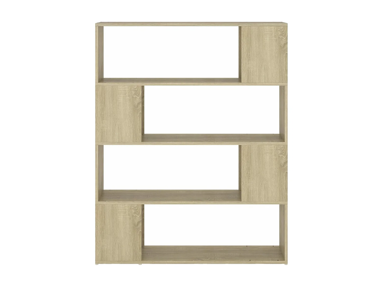 Libreria/Divisorio Rovere Sonoma 100x24x124 cm