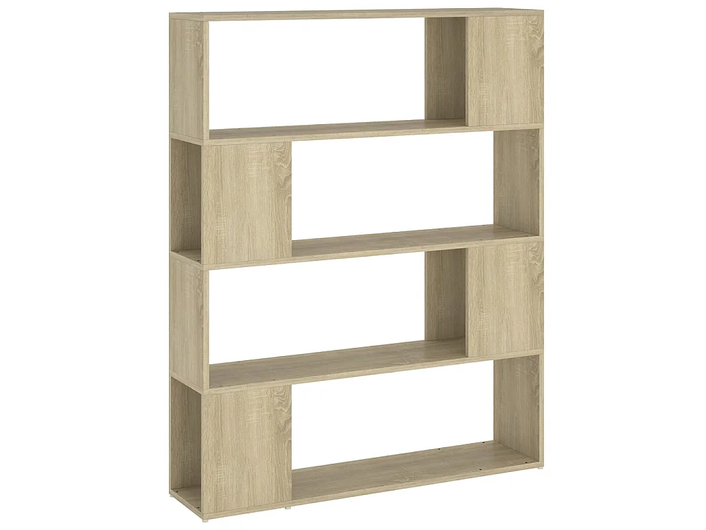 Estante/divisória 100x24x124 cm cor carvalho sonoma