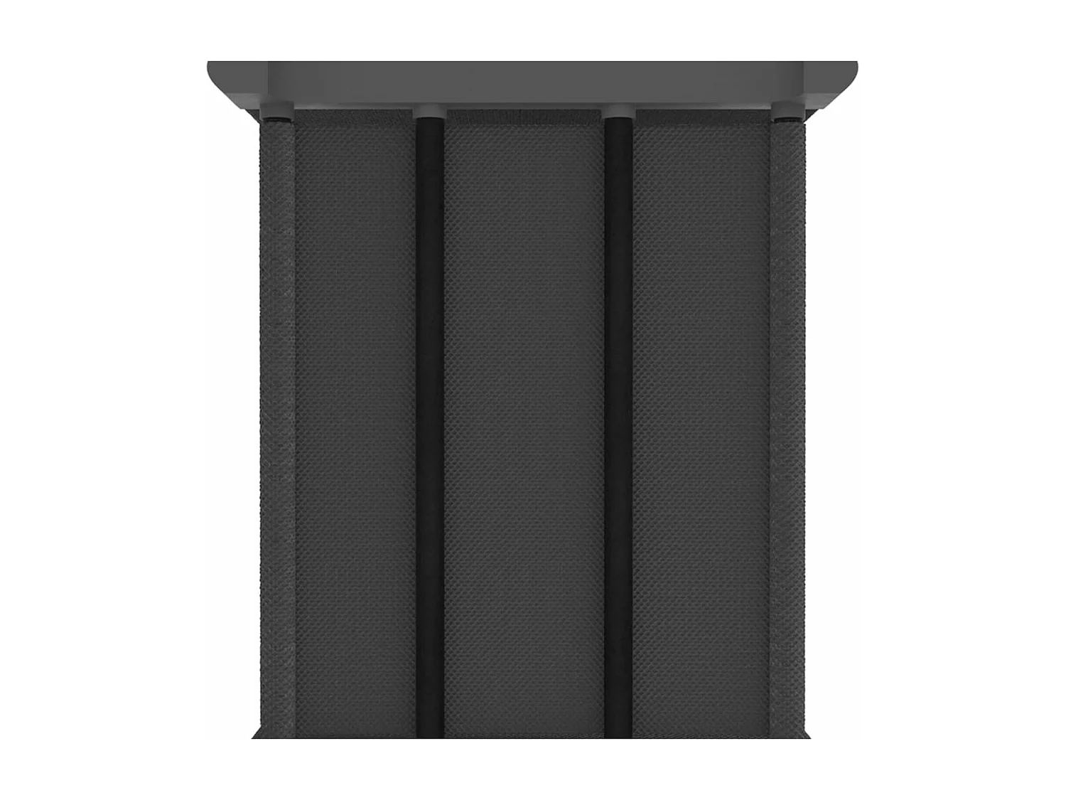 Kast met 5 vakken met boxen 103x30x72,5 cm stof grijs