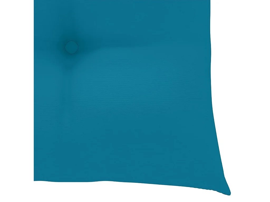 Chaises pliantes (lot de 2) avec coussins en bambou