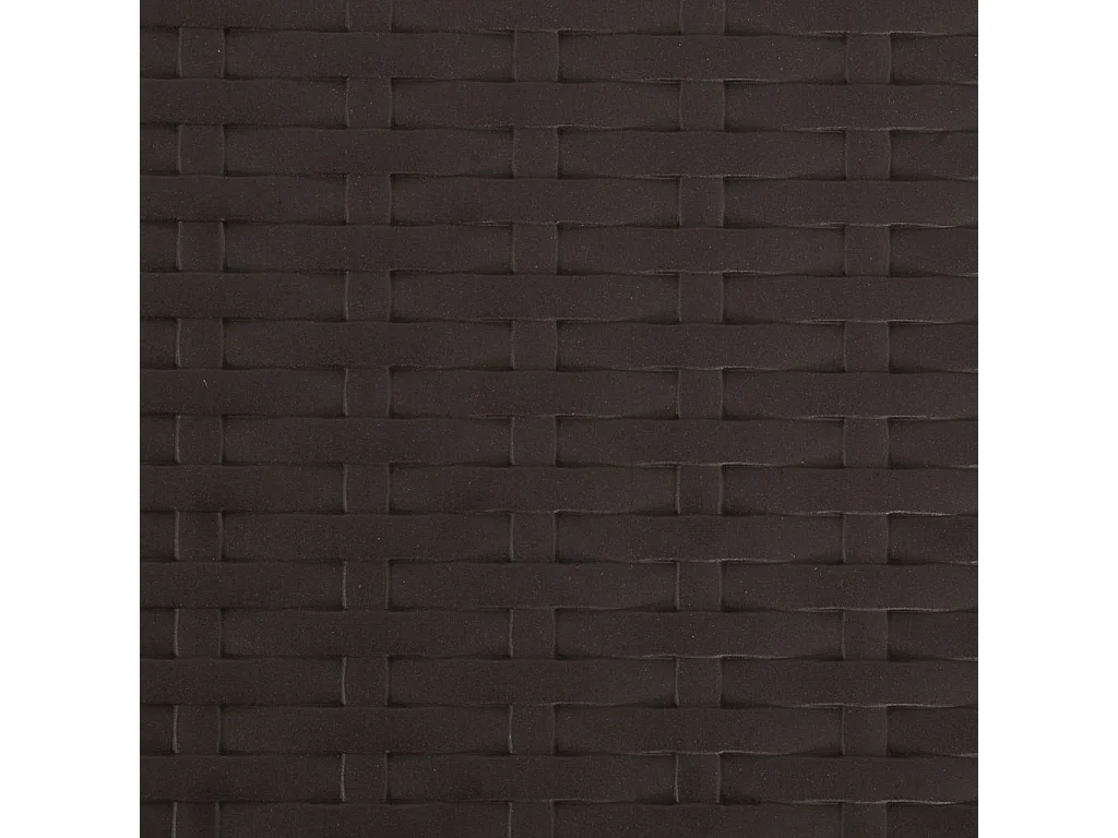 Klappstühle, 2 Stück, HDPE und Stahl, braun