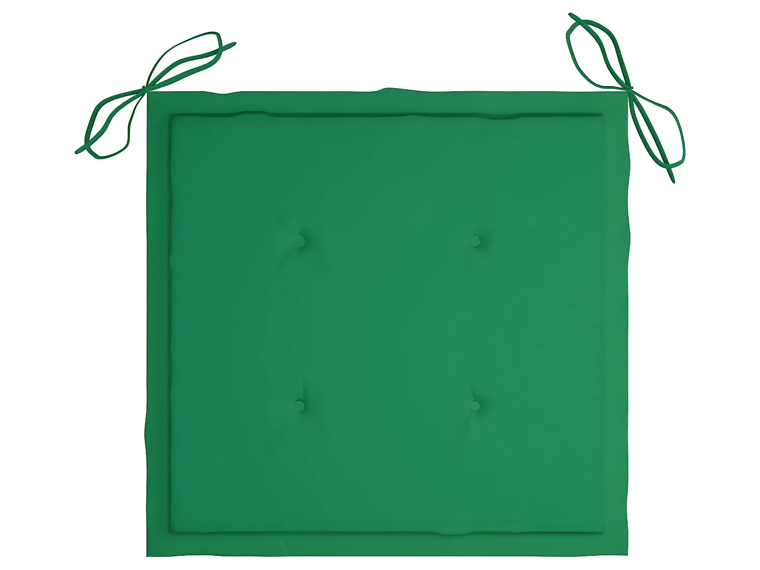 Chaises à manger d'extérieur lot de 2 et coussins Acacia massif