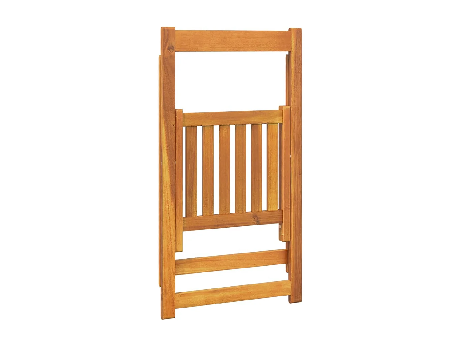 Chaises pliables de jardin lot de 6 Bois d'acacia massif