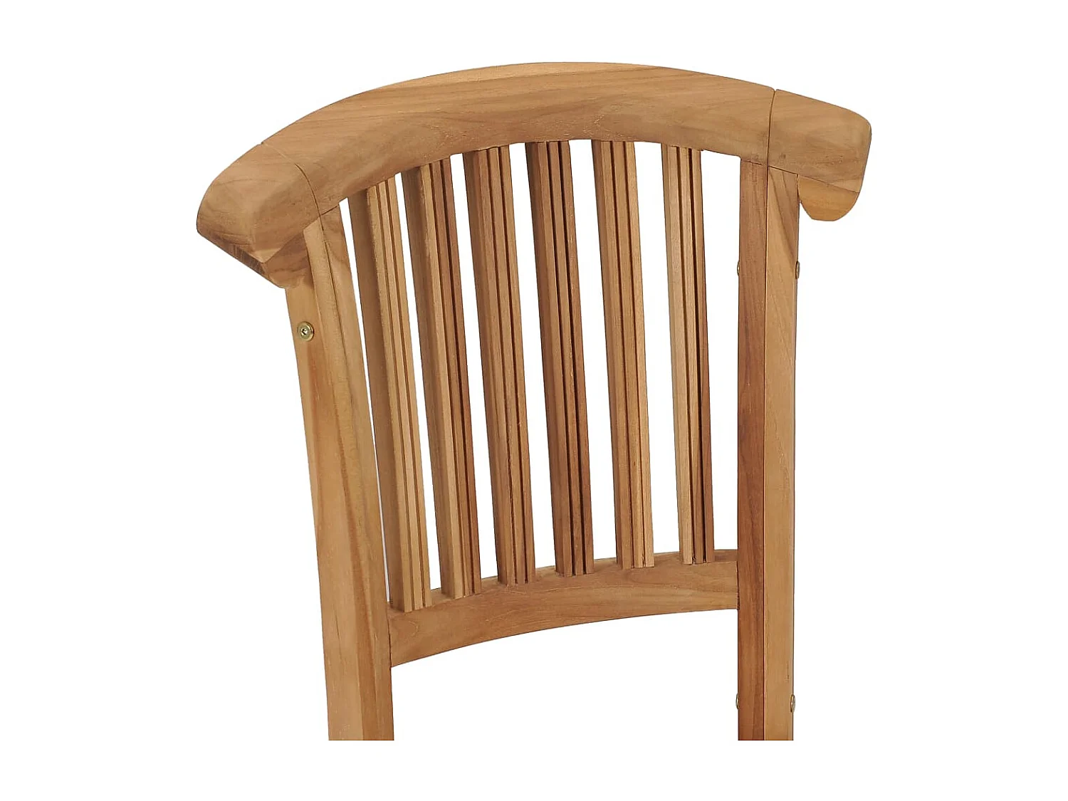 Sedie da Giardino 2 pz in Legno Massello di Teak