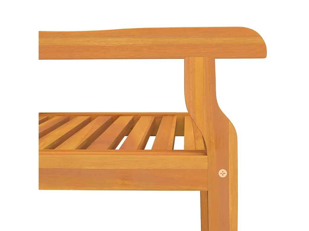 Sedie da Pranzo da Esterni 6 pz in Legno Massello di Acacia