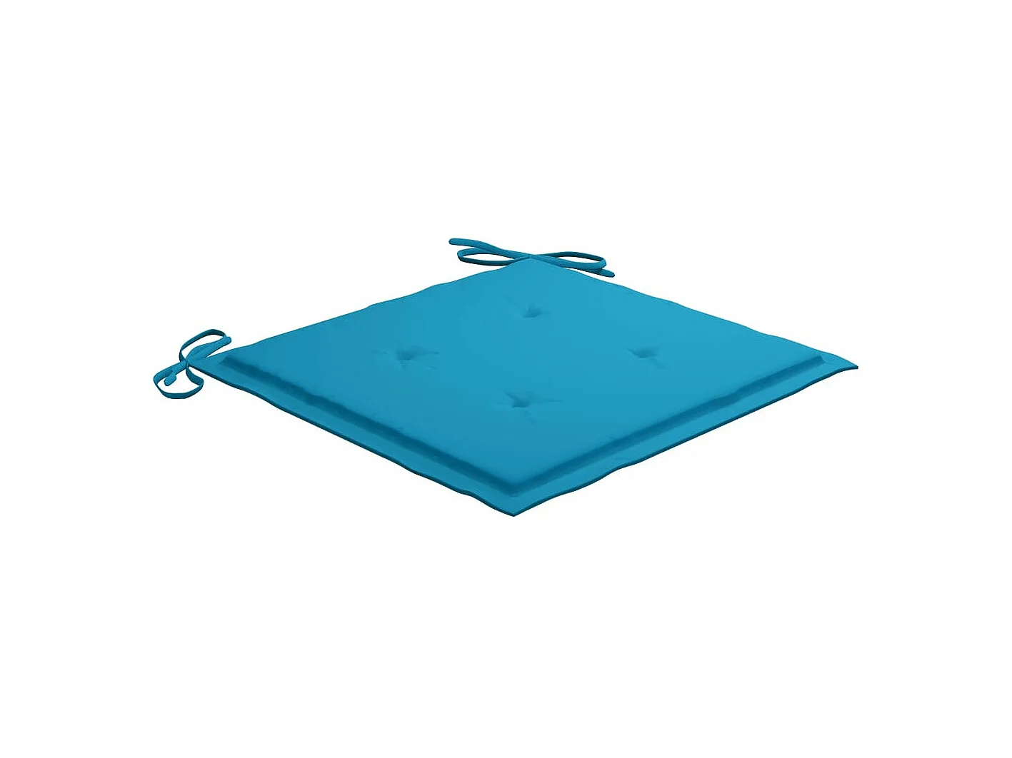 Sedie da Giardino Pieghevoli 2pz con Cuscini in Massello Acacia