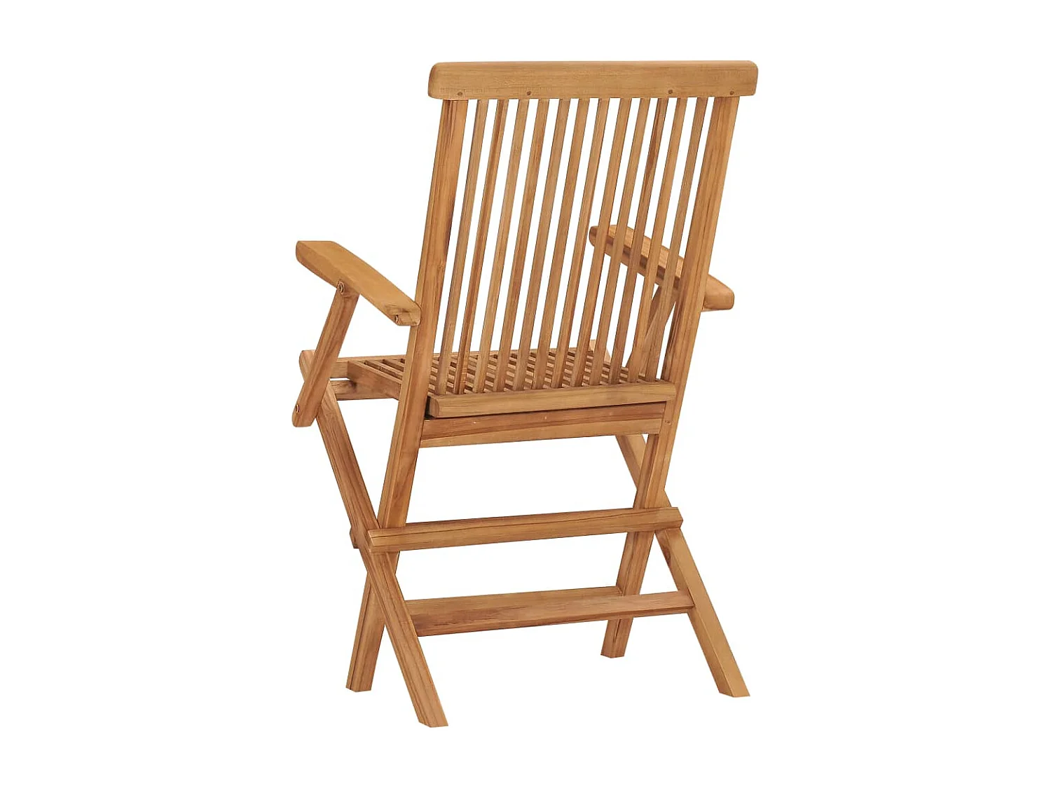 Chaises pliables de jardin lot de 8 Bois de teck solide