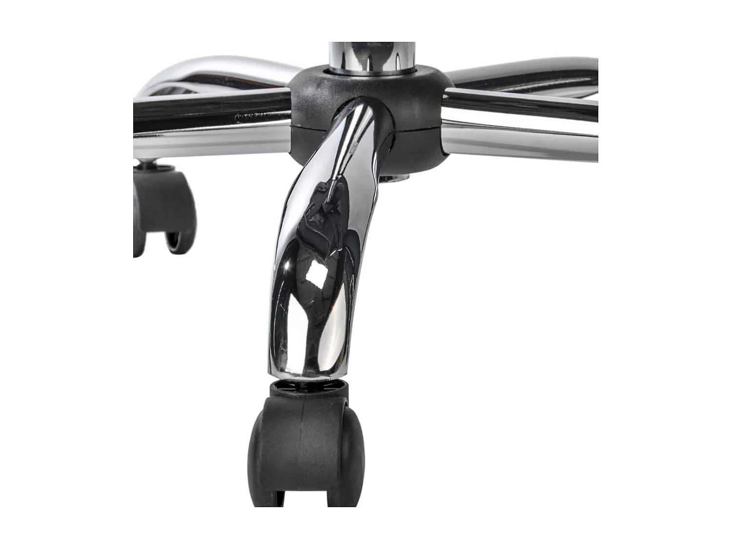 Chaise de bureau Noir Acier