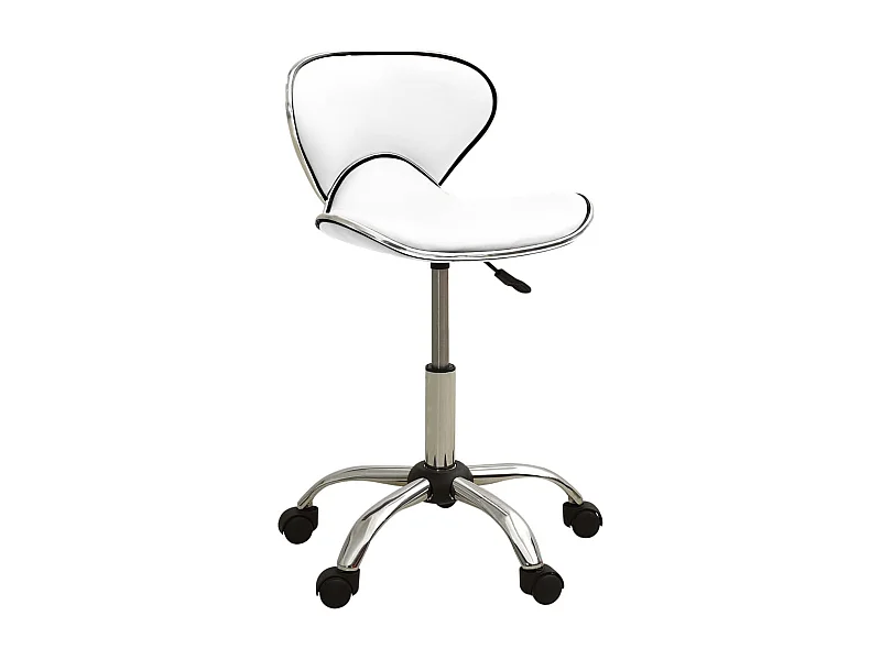 Bürostuhl Weiß Kunstleder