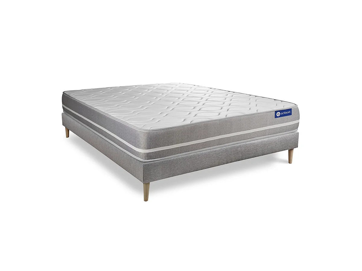 Lattenbodem en Actiflex touch matras 160x200cm , matrasdikte : 20 cm , pocketveren , gebalanceerd, 3 comfortzones