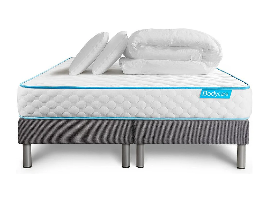 Pack BODYONE 160x200 + 2 oreillers mémoire de forme