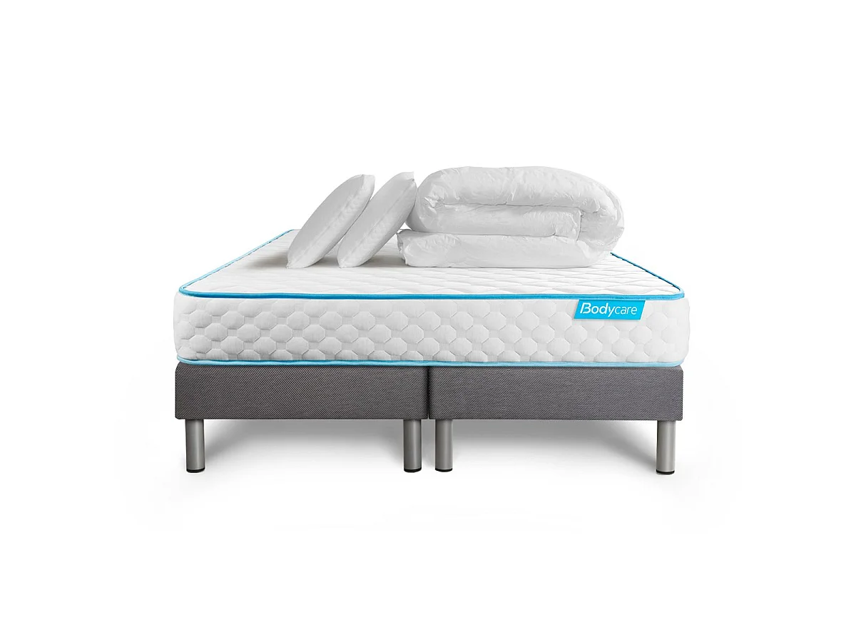 Pack BODYONE 160x200 + 2 oreillers mémoire de forme