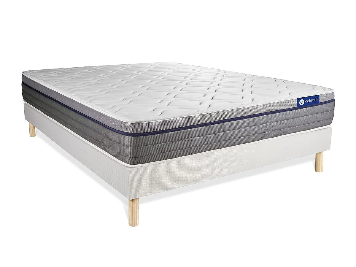 Materac Actiflex zen 200x200cm + zestaw podstawa lózka