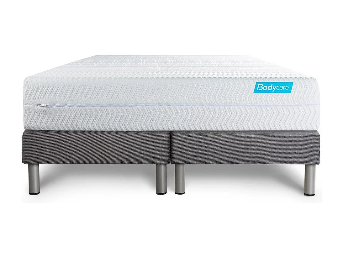Ensemble BIOCARE 180x200 Mousse à mémoire de forme BIO 5 zones Maxi épaisseur