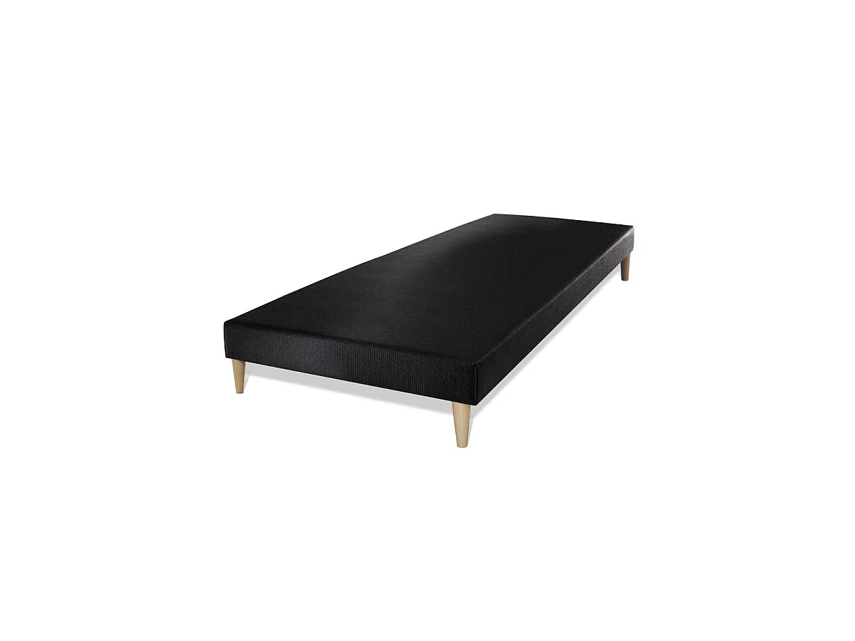 Ensemble double sommier + matelas LANCASTER ressorts ensachés et mémoire de forme 180x200