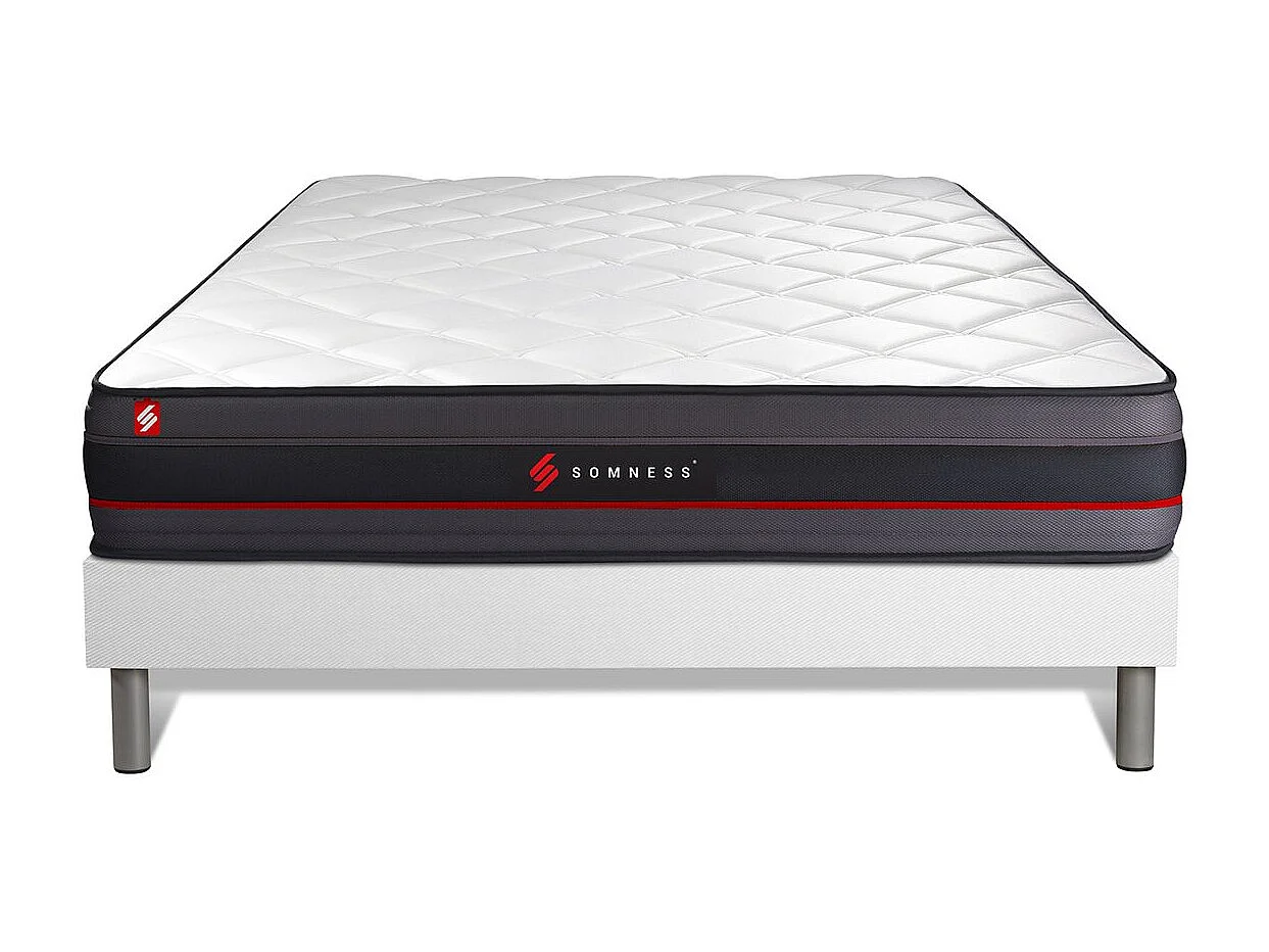 Ensemble sommier + matelas REGEN à mémoire de forme 140x200