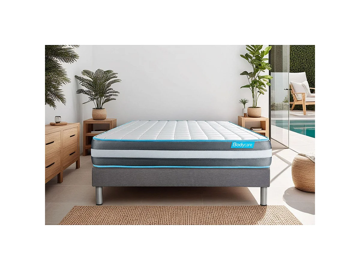 Ensemble BODYFORM 90×190 Mémoire de forme 3 zones
