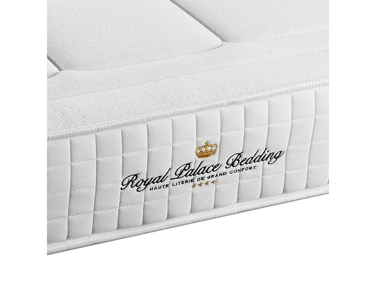 Ensemble matelas à mémoire de forme maxi épaisseur Balmoral 180x200 double sommier