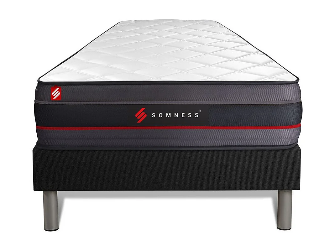 Ensemble sommier + matelas REGEN à mémoire de forme 90x190