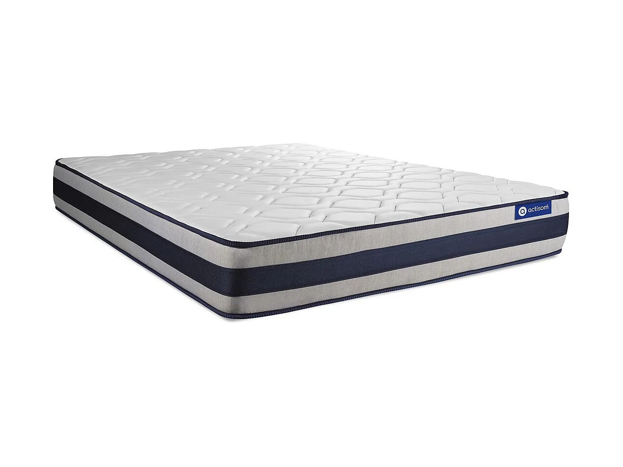Lattenbodem en Actiflex ergo matras 200x200cm , matrasdikte : 24 cm , pocketveren en traagschuim , stevig, 5 comfortzones