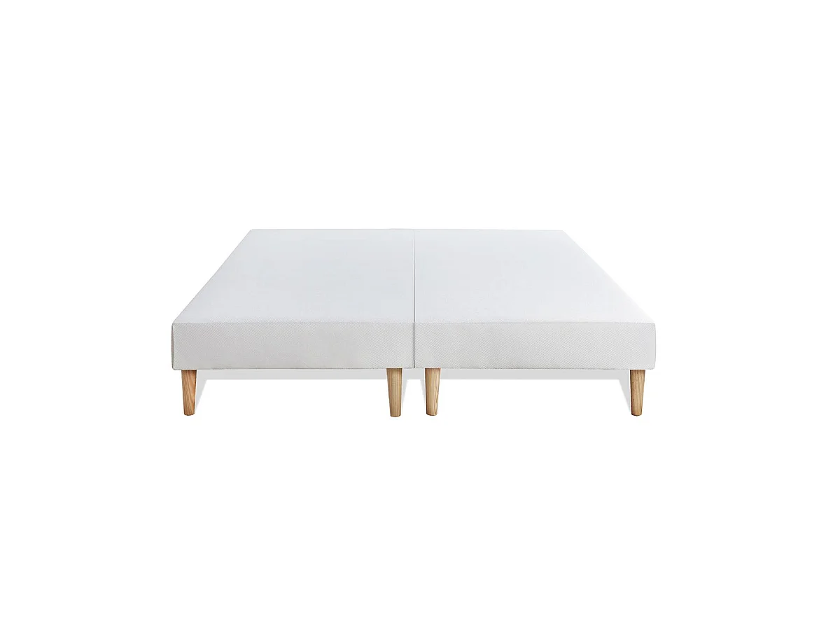 Pack matelas FLEXY 180x200 + double sommiers blanc 90x200 + Couette + 2 oreillers