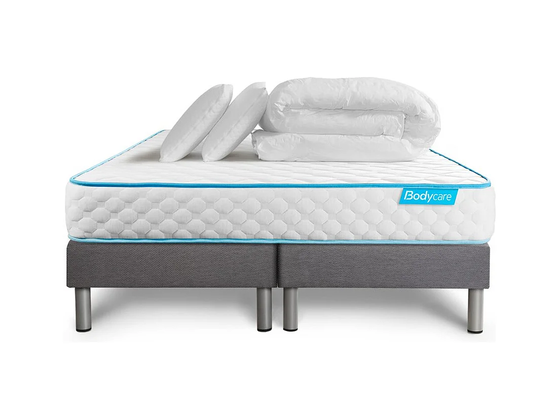 Pack BODYONE 180x200 + 2 oreillers mémoire de forme