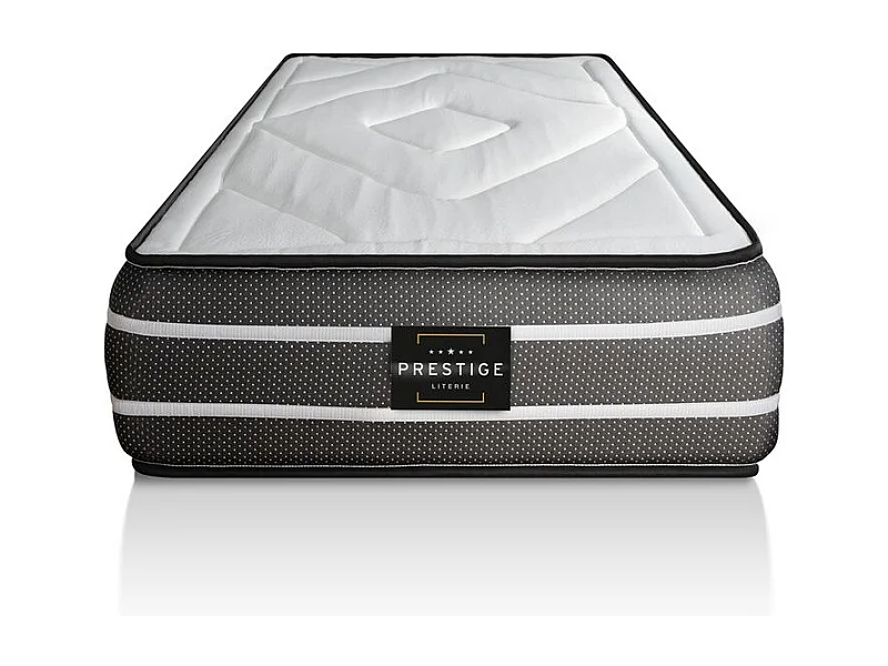 Ensemble Exclusive 90 x 200 cm sommier noir