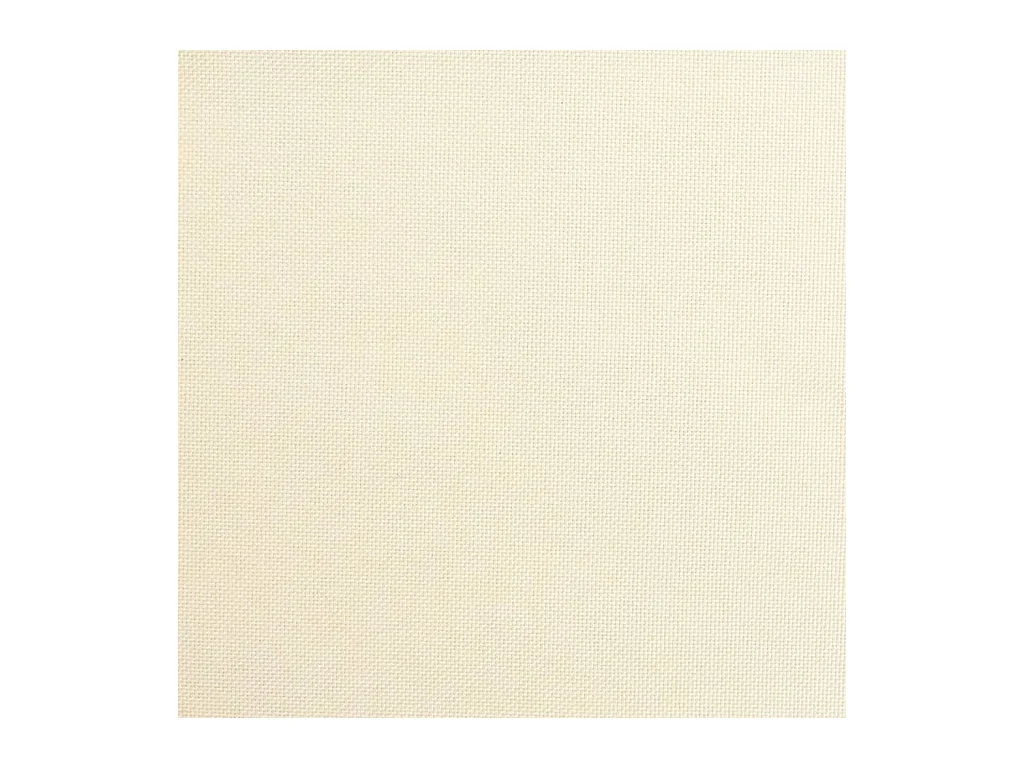 Chaise pivotante de bureau Crème Tissu