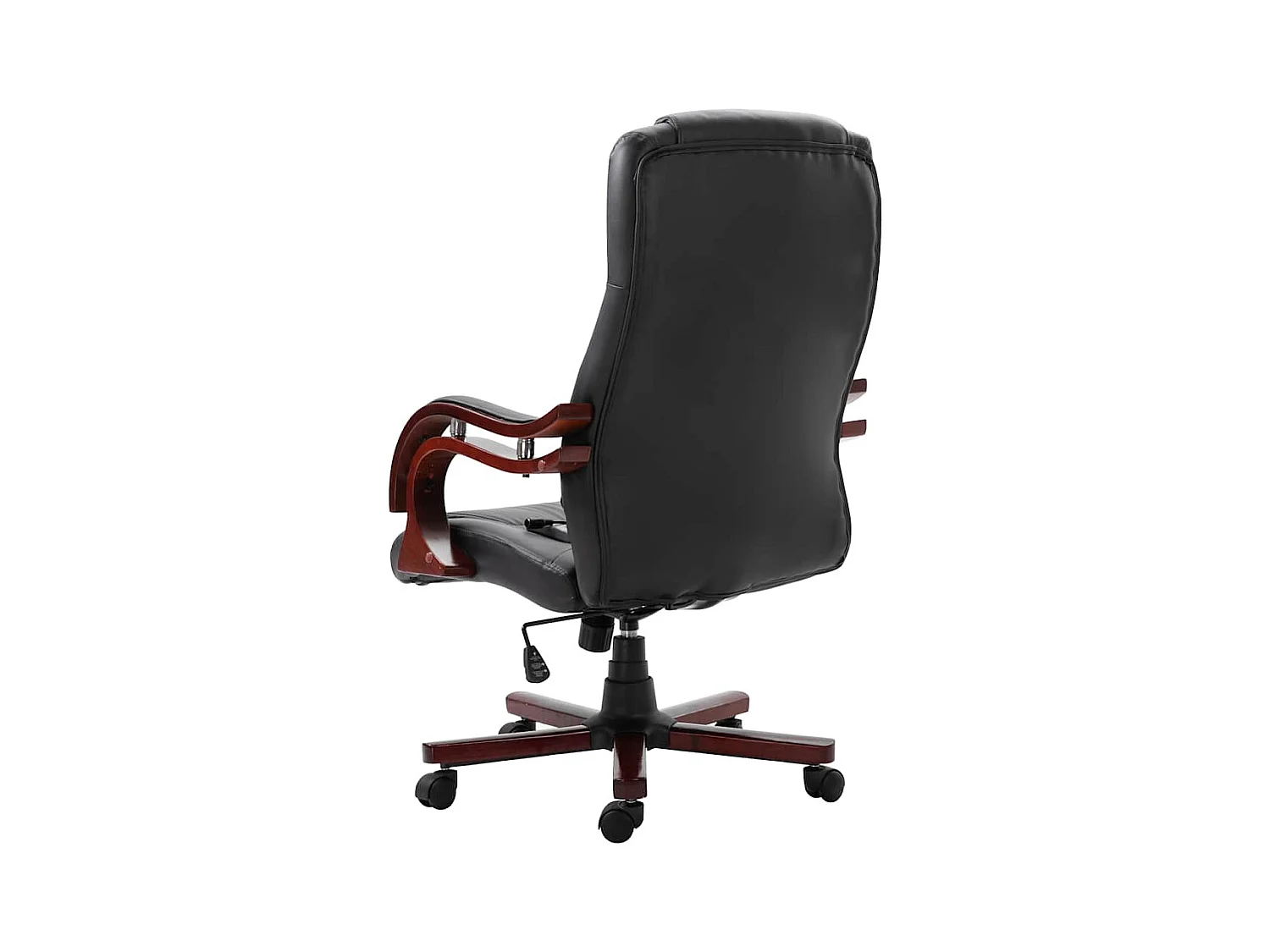 Bürostuhl Schwarz Kunstleder