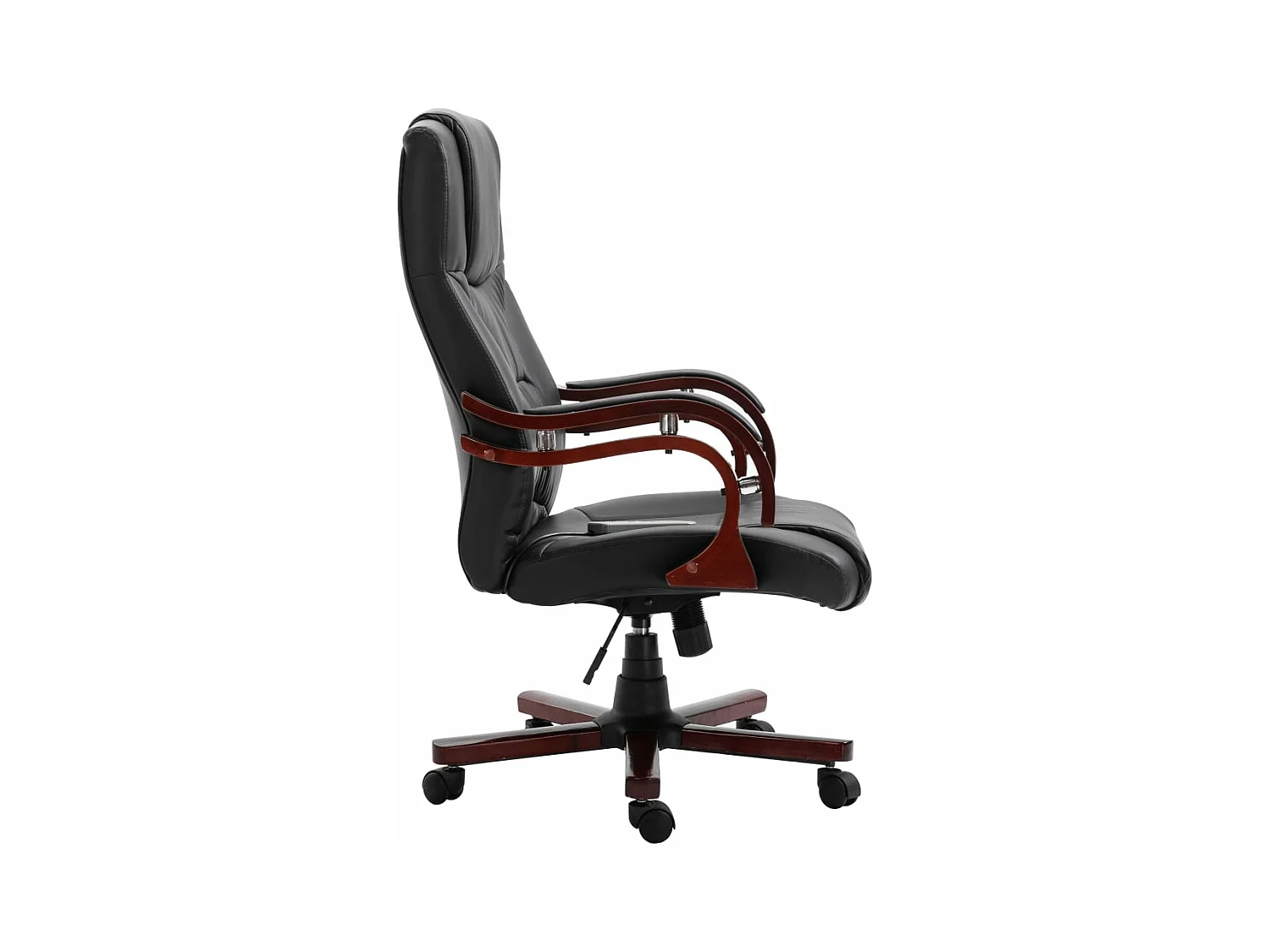 Bürostuhl Schwarz Kunstleder