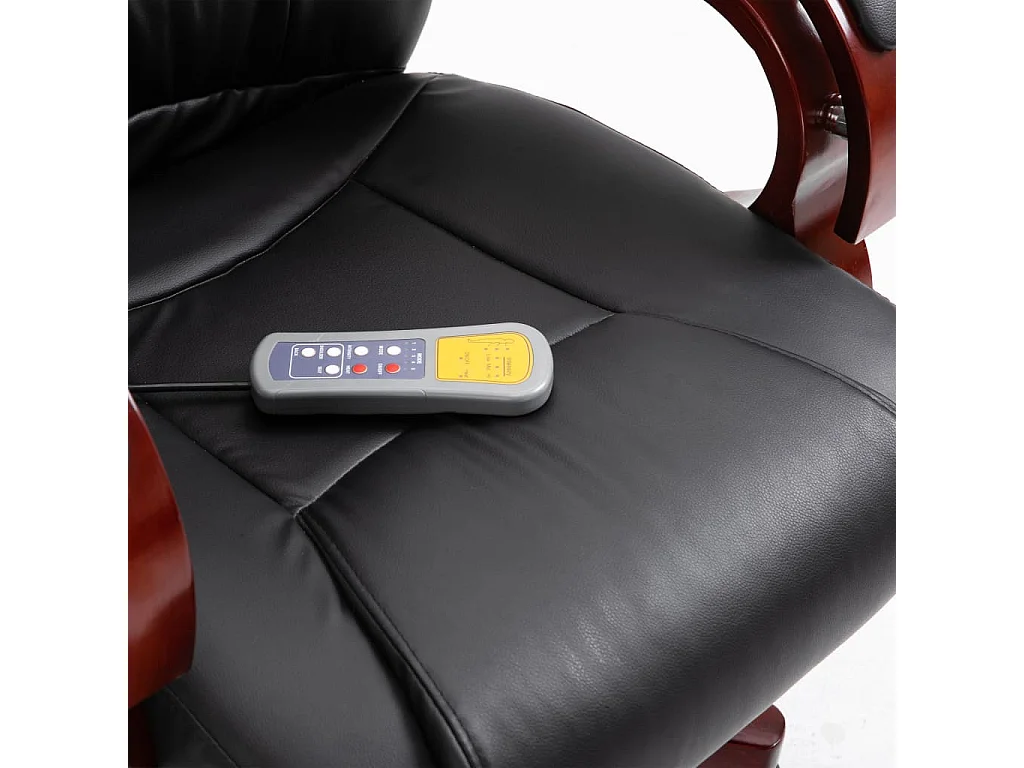 Chaise de bureau Noir Similicuir