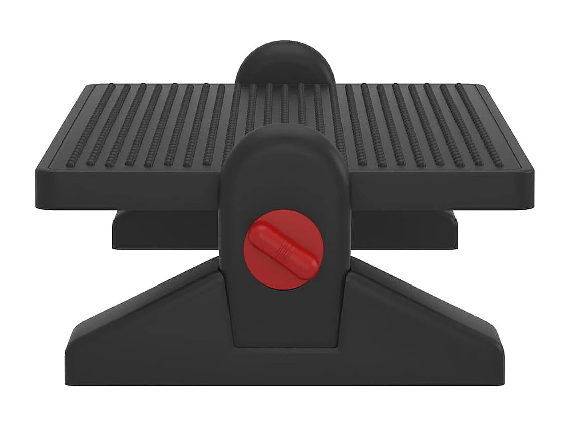 Poggiapiedi Nero 50x30,5x17 cm