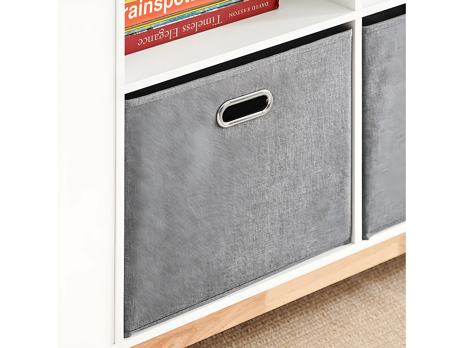 SoBuy KMB85-W Bibliothèque Enfant Étagère de Rangement Jouets pour Enfants Étagère à Livres Rangement Latéral | Prévente