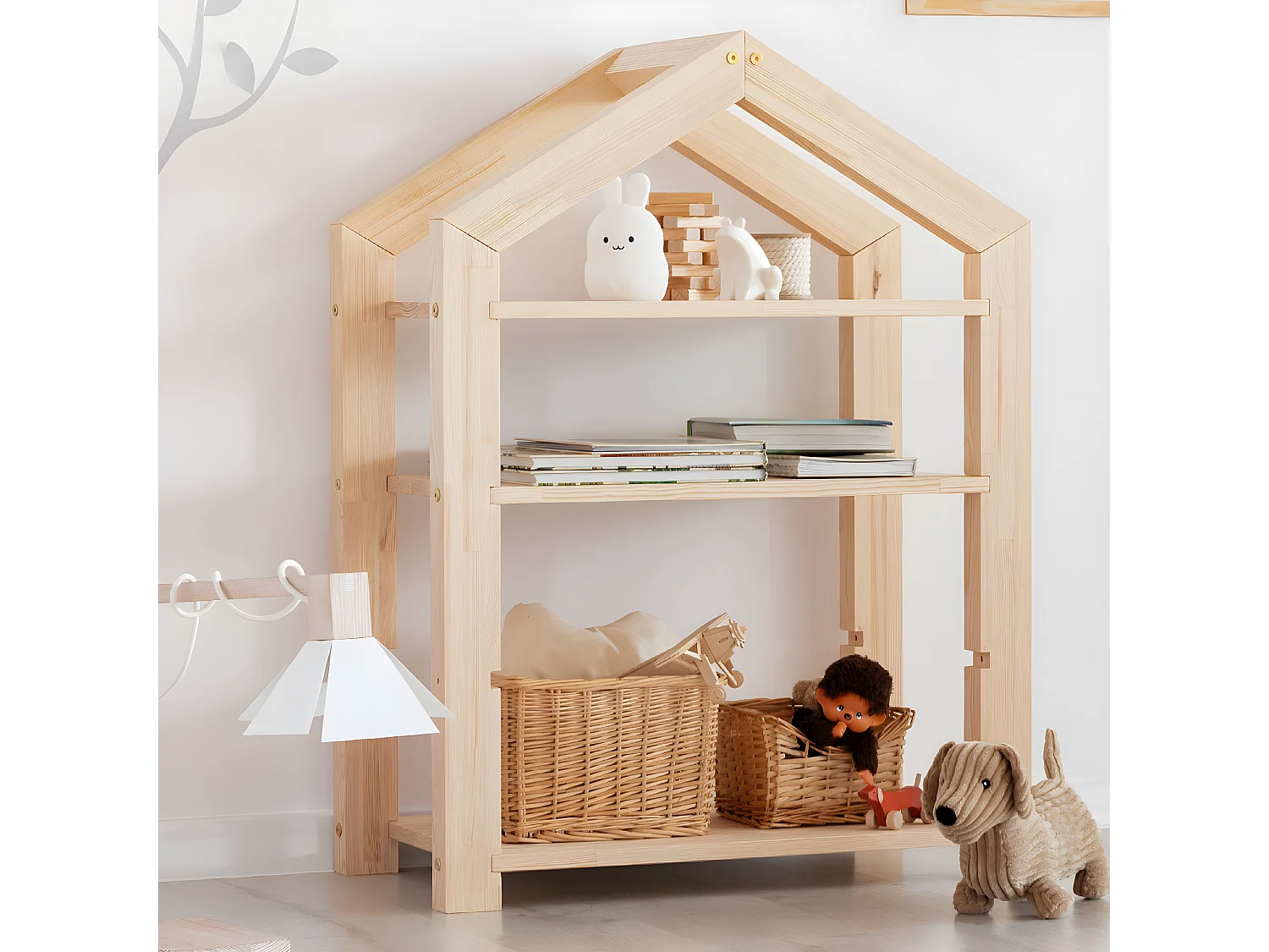 Regał MILA RGM sosna