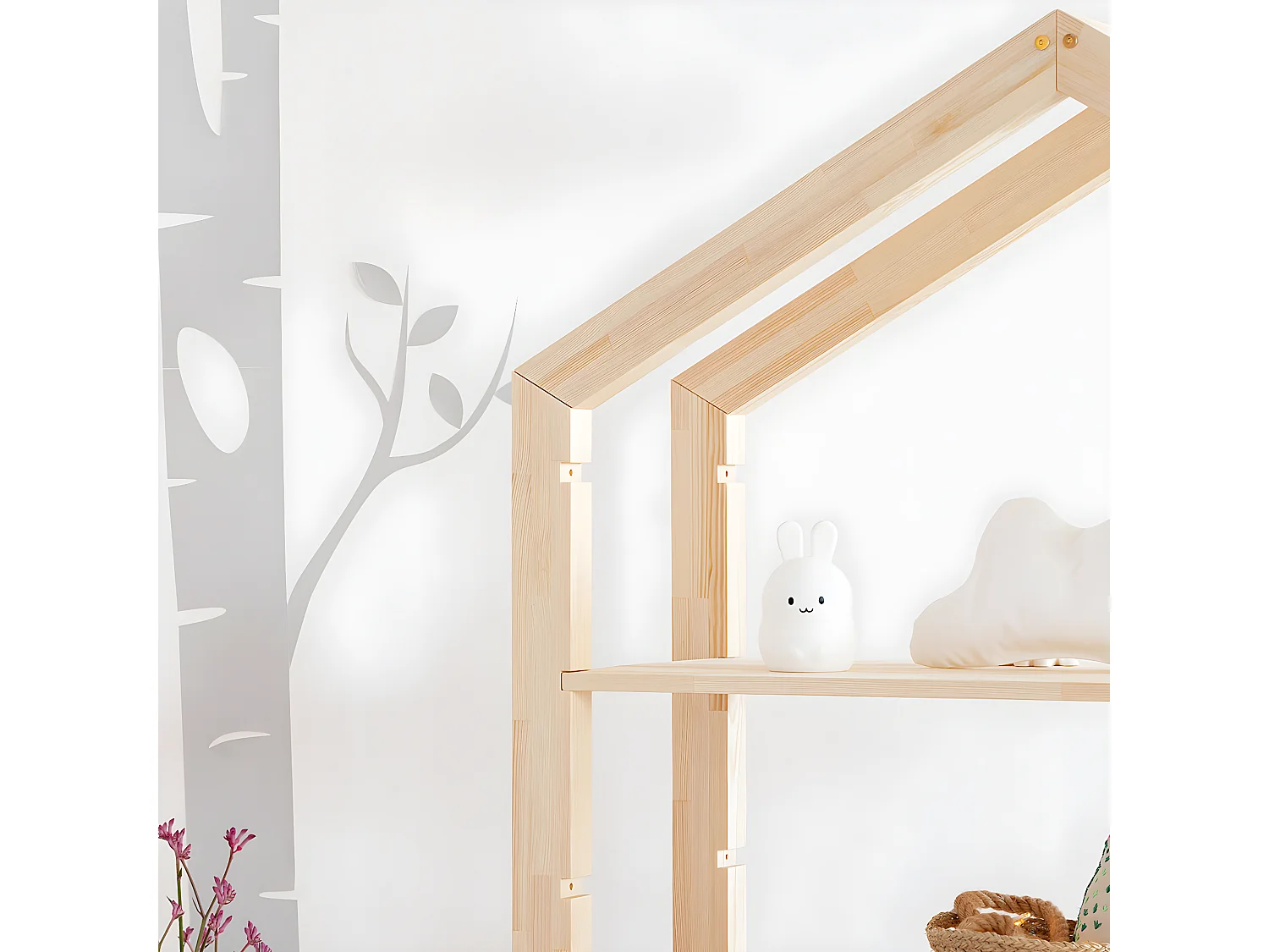 Regał MILA RGD sosna