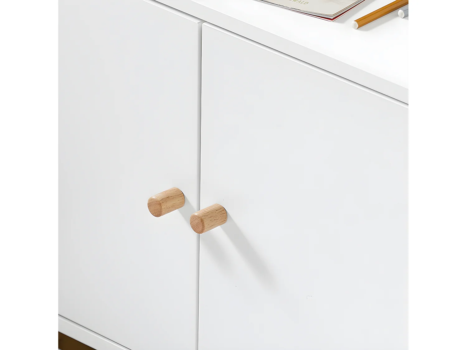 SoBuy KMB84-W Meuble de Rangement pour Chambre d'Enfant, Étagère de Rangement pour Jouets et Livres