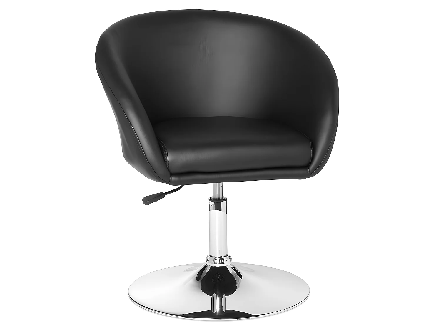 Chaise de salle à manger Fauteuil club Tournant 72 - 84 cm Chaise longue