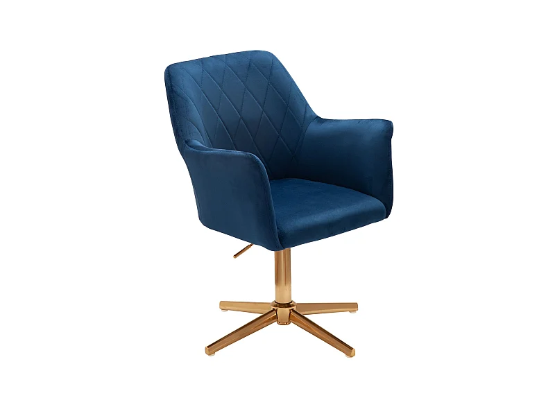 Drehstuhl Samt Schreibtischstuhl Drehbar Modern Schalenstuhl Home Office