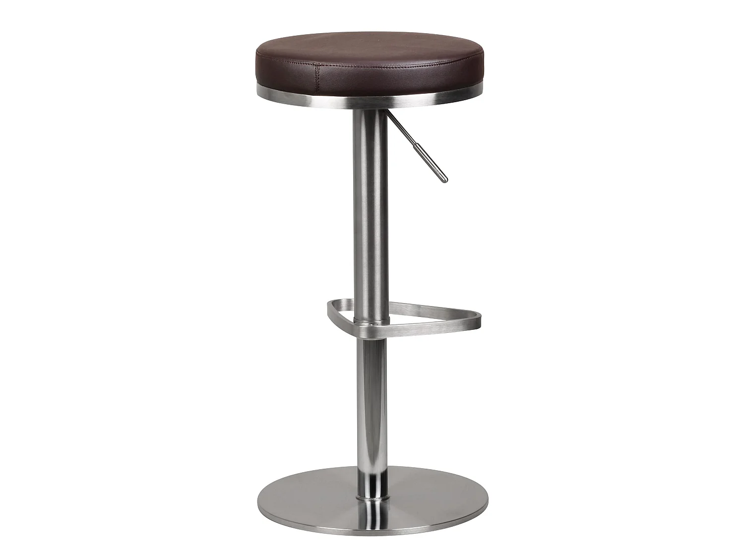 Tabouret de Bar Reglable 57 - 82 cm Chaise de Bar Tabouret Bistro Métal
