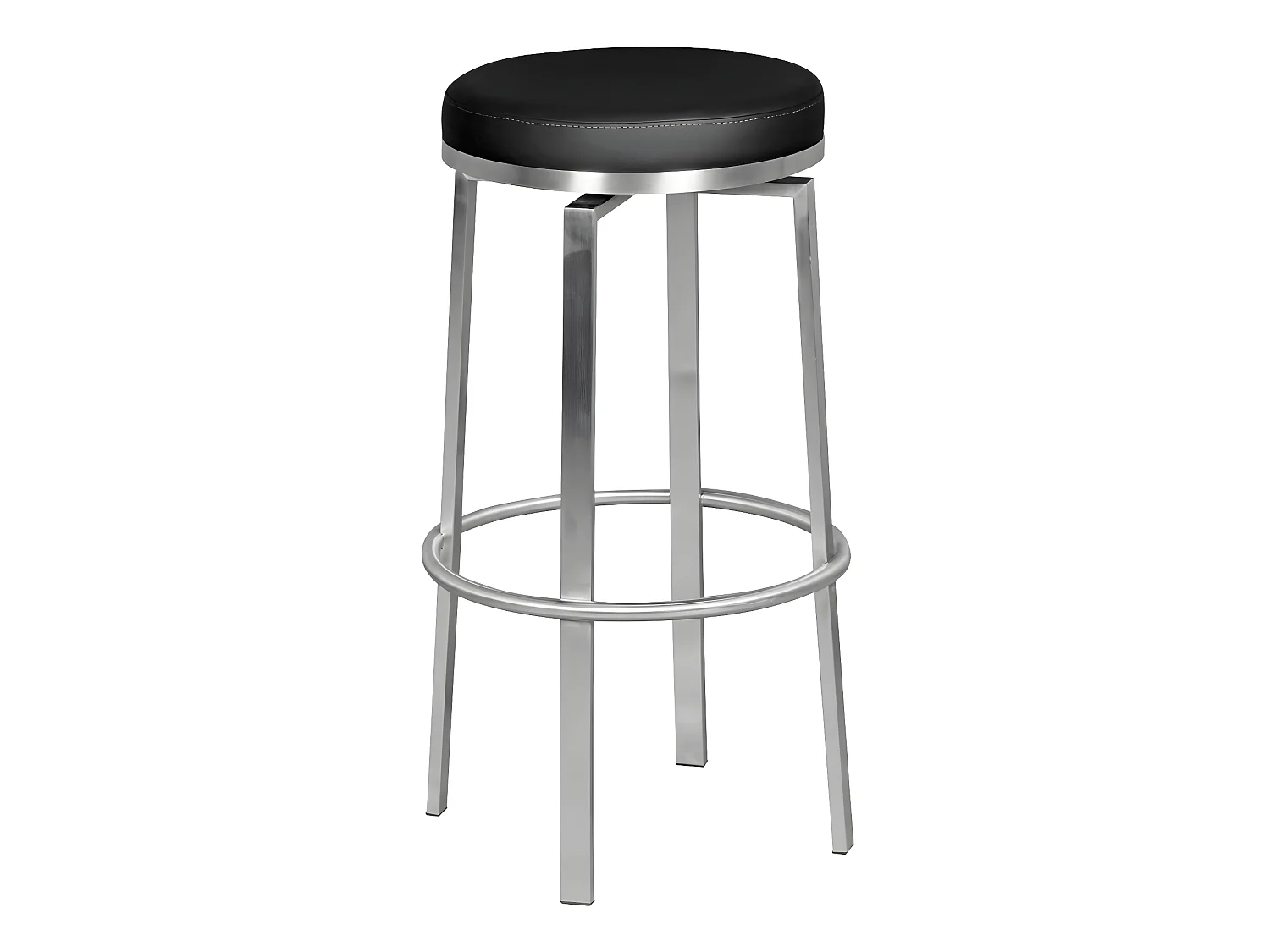 Tabouret de Bar Tournant 76 cm Chaise de Bar Tabouret Bistro Métal Acier