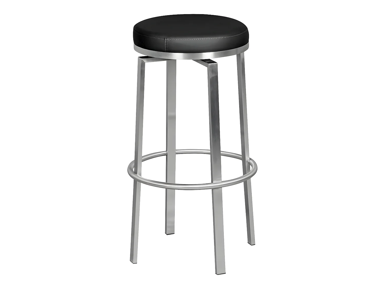 Tabouret de Bar Tournant 76 cm Chaise de Bar Tabouret Bistro Métal Acier